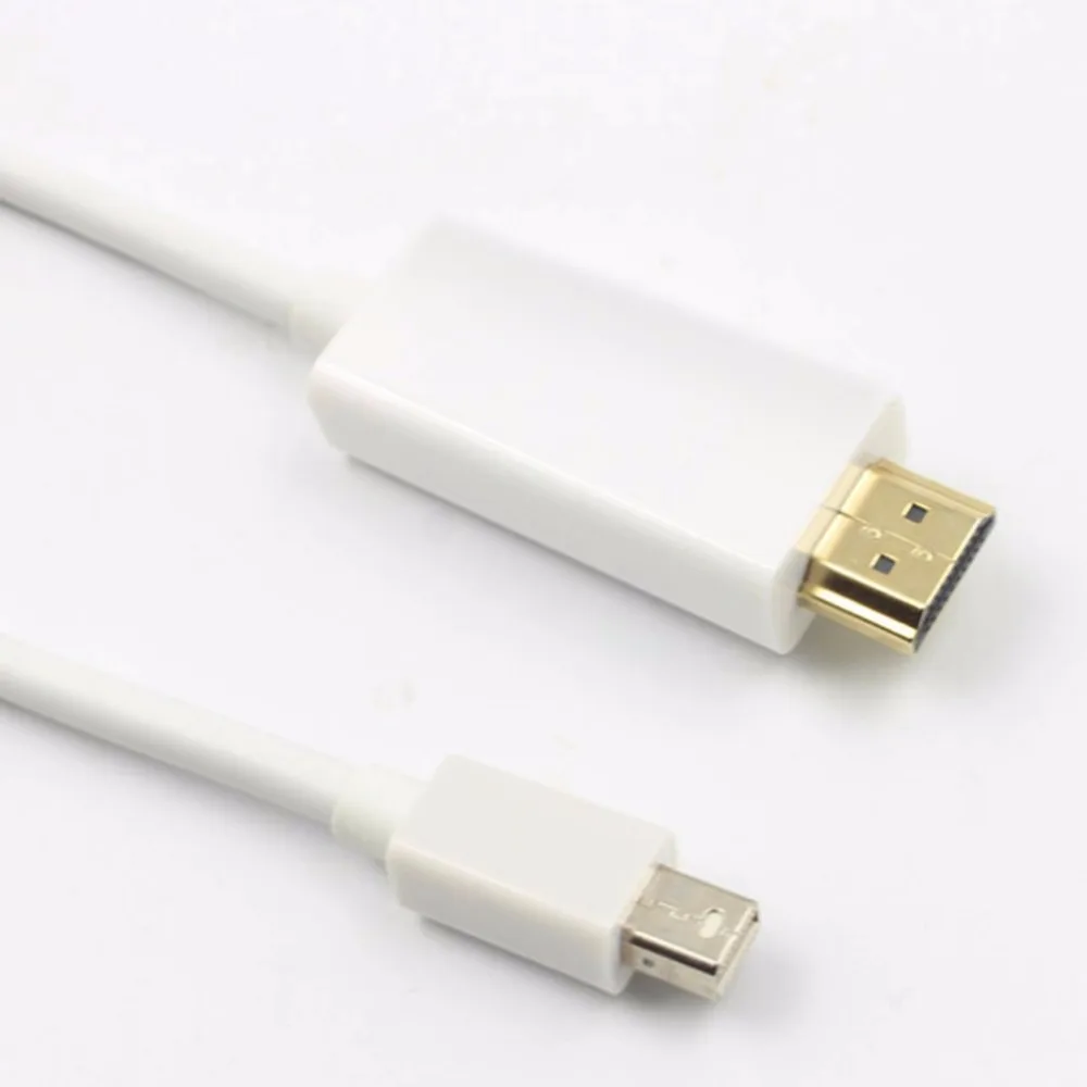Mini DisplayPort в HDMI кабель адаптер 1 8 м стабильная передача DP To для Macbook Pro воздуха