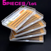 300 шт./упак. кластера отдельные ресницы для профессионального макияжа накладные Поддельные ресницы 8 мм/10 мм/12 мм Длина