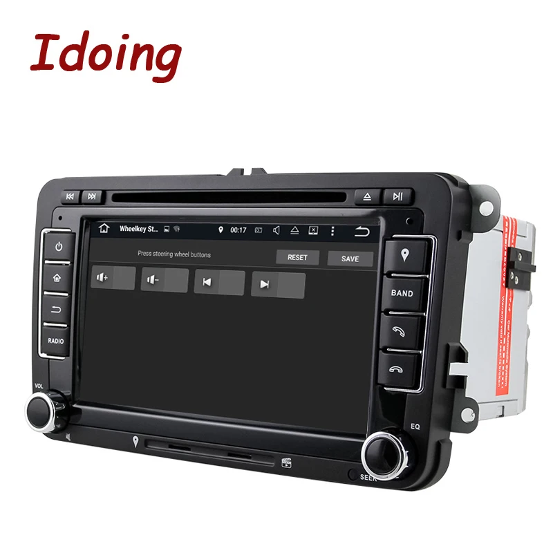Idoing 2Din android7.1для Volkswagen Touran/Passat/B6 руль автомобильный DVD Мультимедиа Видео плеер