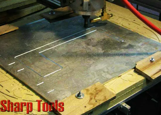 cnc milling cutting aluminium router bits
