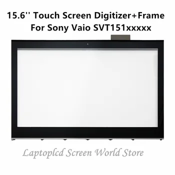 

FTDLCD 15.6'' Touch Screen Digitizer+Frame For Sony Vaio SVT151A11L SVT151A11M SVT1511M1R SVT1511M1R SVT15117CDS