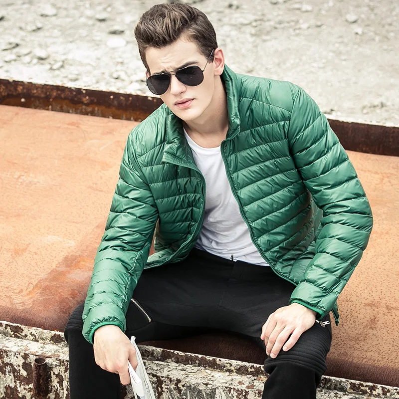 Buy Nice Men Winter Warm Down Coat Ultra Light Thermal