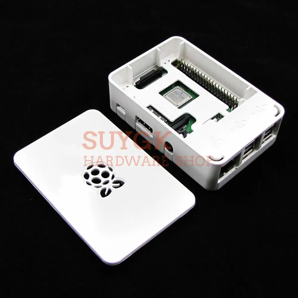 Корпус для Raspberry PI 3 model B + plus оригинальный белый корпус из АБС пластика