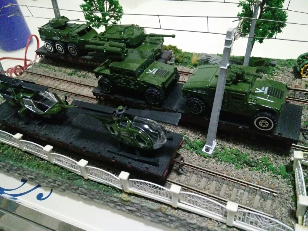Модель грузовика зеленого цвета HO1:87 6 шт. | Игрушки и хобби