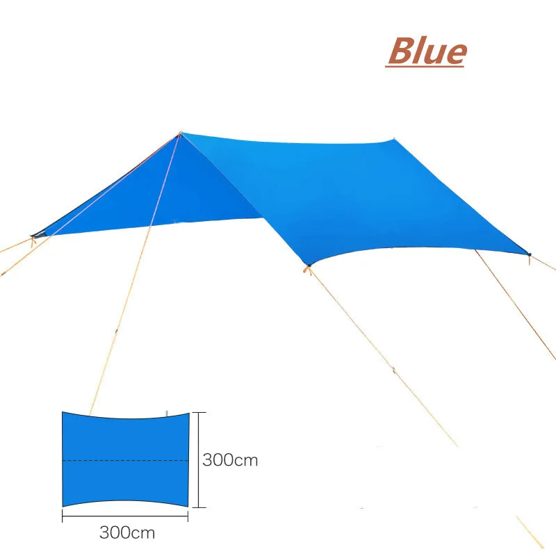 Ultralight Portable Hammock Awning Outdoor Camping Large Hang Tent Wear-resisting Folding UV Proof Waterproof Multi-functional 