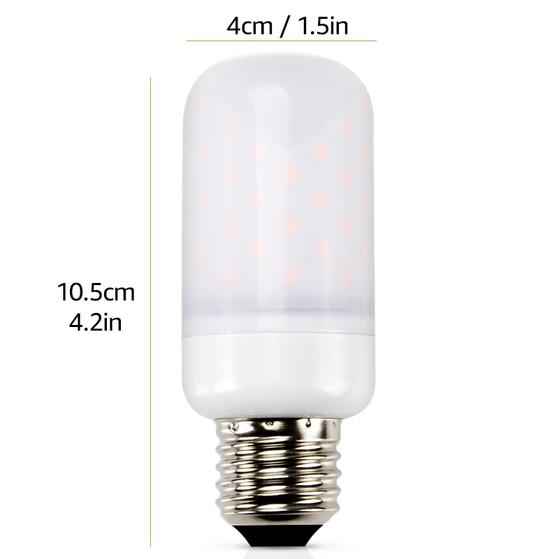 Светодиодная лампа с эффектом пламени E27 E26 E14 5 Вт SMD2835 110 В 220 В|e14 led lamp|light bulbled lamp |