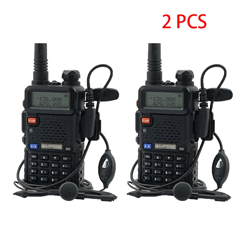 Aliexpress.com : Buy 2pcs Baofeng UV 5R Walkie Talkie Dual Band 128CH ...