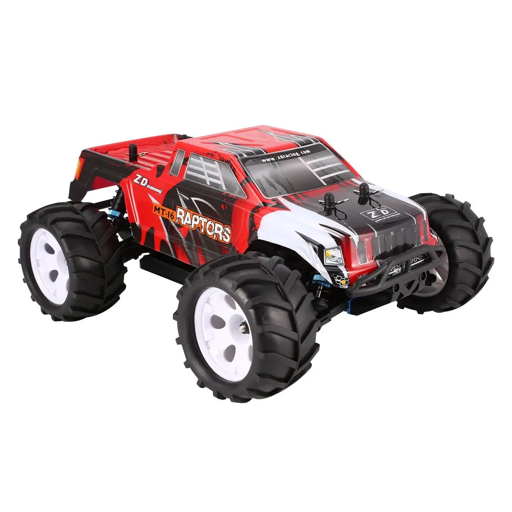 

ZD Racing MT-16 1/16 Scale 2.4G 40km/h High Speed Brushless Off-Road Truck Big Wheels Bigfoot RC Car Remote Control Kids Gift