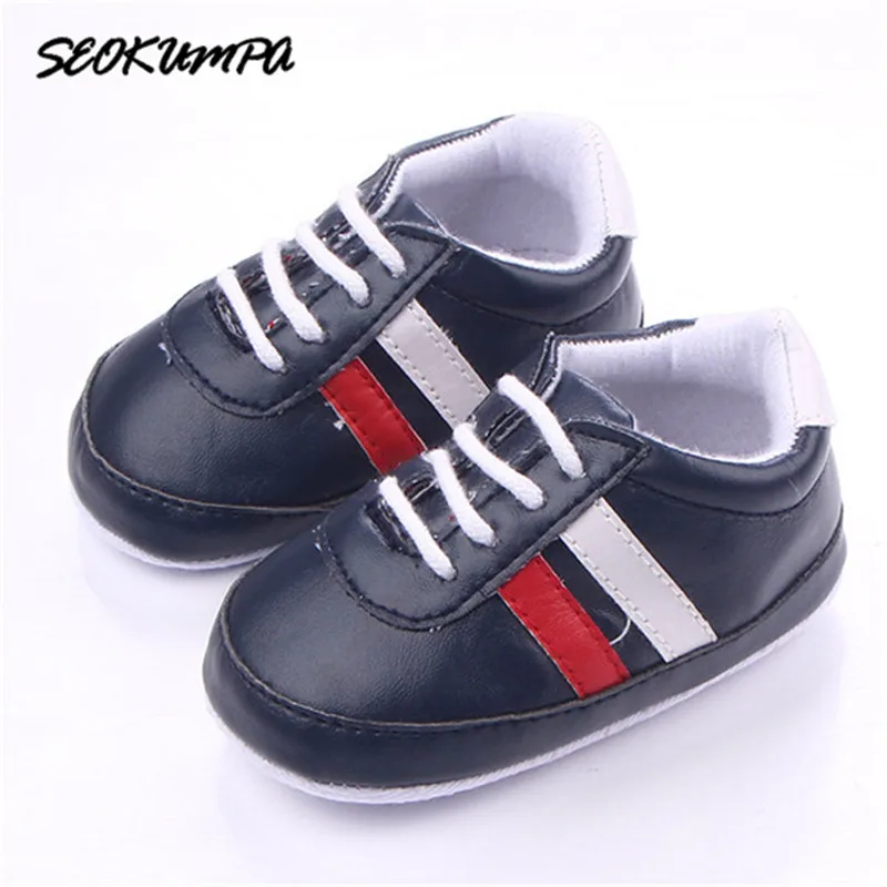 Nuevo lienzo Bebé Deporte Zapatos recién nacido niños niñas en primer lugar los caminantes Infantil Niño de suela suave Prewalker zapatillas de deporte para 0-18 M Nuevo lienzo Bebé Deporte Zapatos recién nacido niños niñas en primer lugar los caminantes Infantil Niño de suela suave Prewalker zapatillas de deporte para 0-18 M