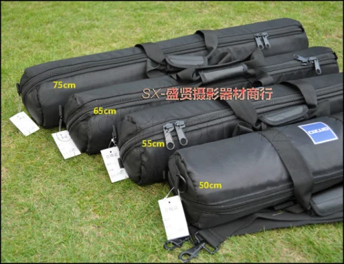Bolsa de Transporte Preto para Tripé Estojo de Viagem para Veludo Alça Acolchoada 50cm 55cm 60cm 65cm 70cm 75cm 80cm 100cm