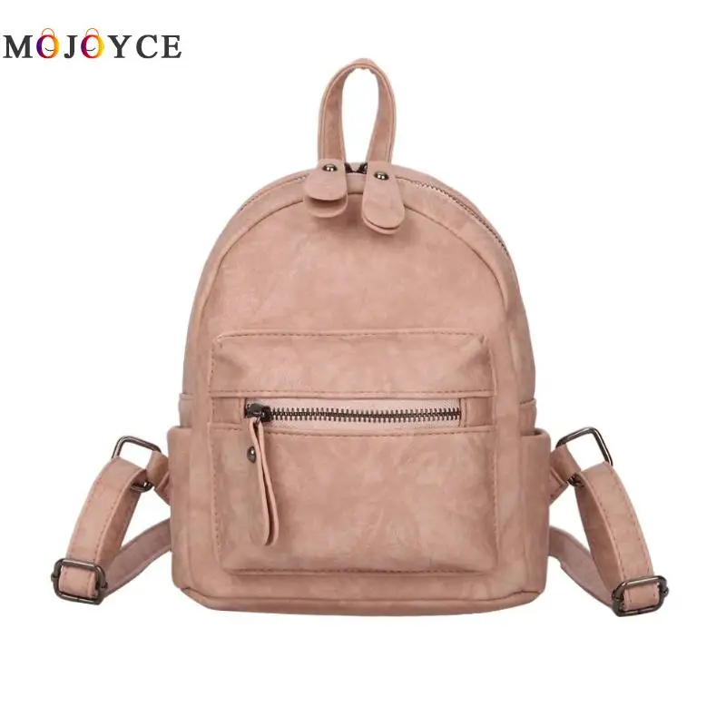

Fashion Teenage Girls Preppy Style Mini Backpack PU Leather Travel Bags Women Backpack Mochila Feminina