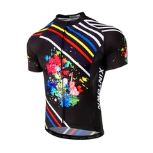 Красочные Короткие рукава быстросохнущие майки для велоспорта для мужчин и женщин велосипедная одежда летняя велосипедная одежда из Джерси для езды на велосипеде Ropa Hombre рубашки