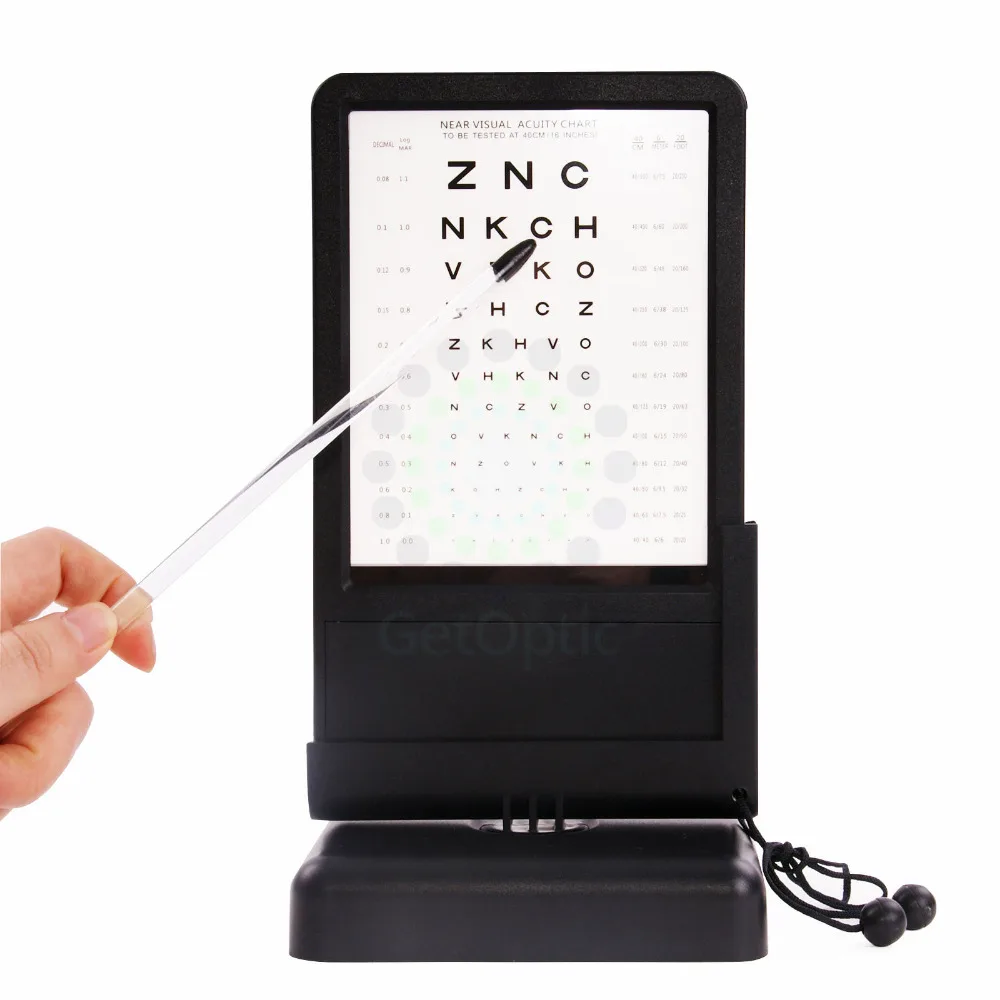 

LOCHOSS Vision Chart Near LED Optical Visual Chart Lamphouse Optometry Tester Vision Chart Battery