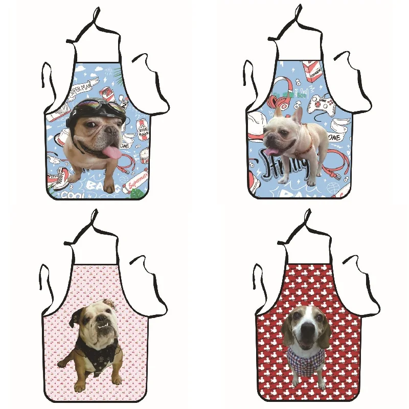 3D забавные фартуки для собак планшетофон вечерние и готовки|cooking apron|funny apronkitchen apron
