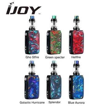 

100% Original IJoy Shogun Univ Kit Power No 18650 Battery Box Mod Katana Tank 2ml/5.5ml Capacity Vaporizer Vape Kit VS DRAG 2