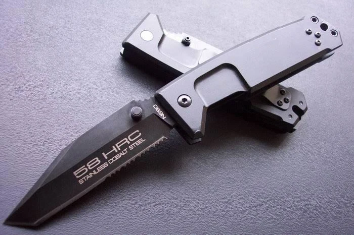 Новое поступление Складной нож 440C Лезвие, с алюминиевой ручкой Открытый Кемпинг Карманный выживания охотничьи Тактические Ножи EDC ручной инструмент