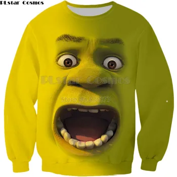 

PLstar Cosmos Drop shipping 2018 New style Fashion Sweatshirt Cartoon funny animal 3D Print Men's Women's Long Sleeve Pullover