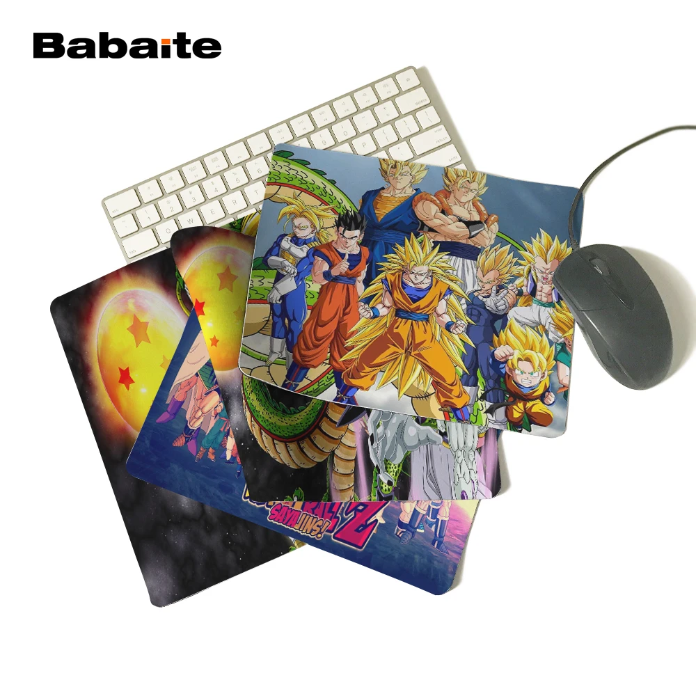 Babaite сильный комиксы Dragon Ball Смешные 180x220x2 мм 250x290x2 мм прямоуголным Мышь pad Коврики игровой Мышь Pad для Dragon Ball