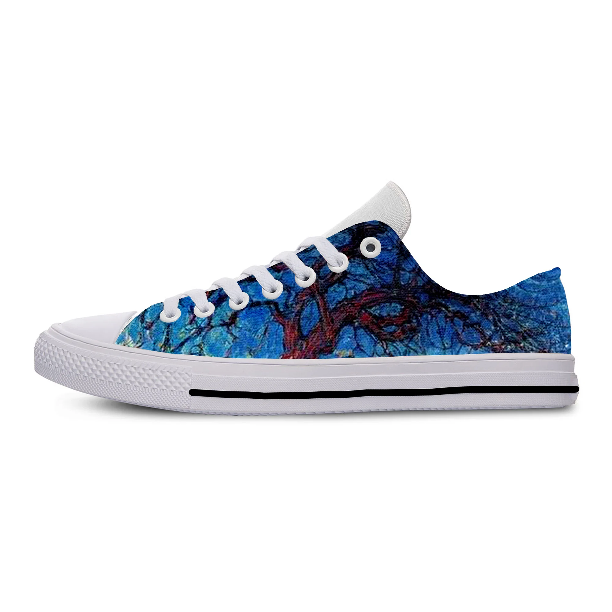 

2019 New Arrival Art Printing Piet Mondrian Comfortable Flat Man Sneaker Shoes Casual Sneakers
