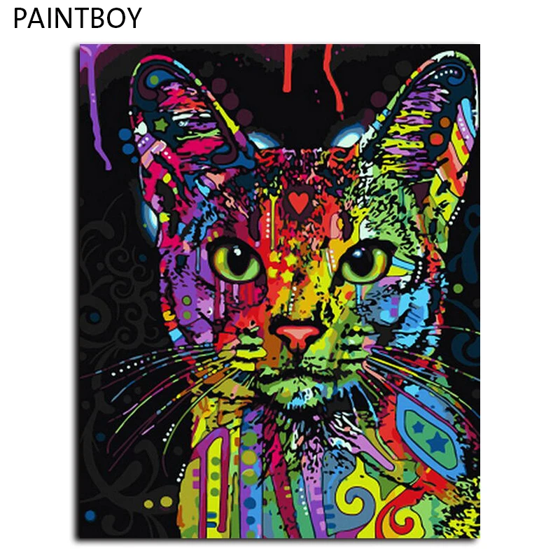 

Hot Sale Two Sets Pictures DIY Oil Painting By Numbers Home Decor For Living Room Frameless Pictures 40*50cm GX9868 AND GX8911