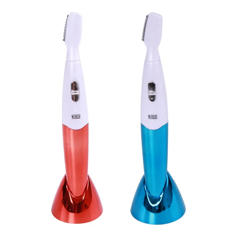 Portable Micro Precision Electric Eyebrow Epilator Trimmer Bikini Face