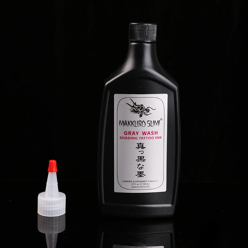 

Tattoo Ink MAKKURO SUMI GRAY WASH Pigment 360ml/bottle Ink for Tattoo Machine Kits