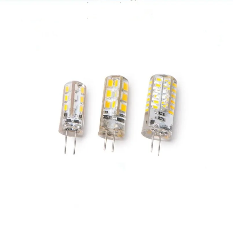 10 шт./лот 3 лет жизни SMD2835 3014 12 V 3 w 5 w G4 Светодиодный прожектор лампы лампа лампочка-свеча 360 Угол луча G4 Рождественский светодиодный потолочный светильник