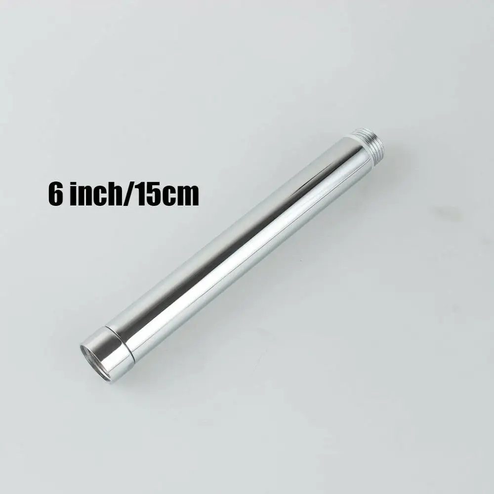 6 inch Латунь 8 дюймов душевая кабина Насадки для душа удлинитель для Ванная комната душевой кран хрома - Цвет: 6 inch