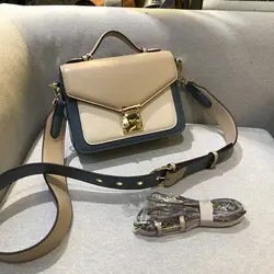 2019 Mochila роскошные женские кожаные сумки дизайнерские Bolsa Feminina сумка-кошелек со вставками широкий ремень сумки через плечо