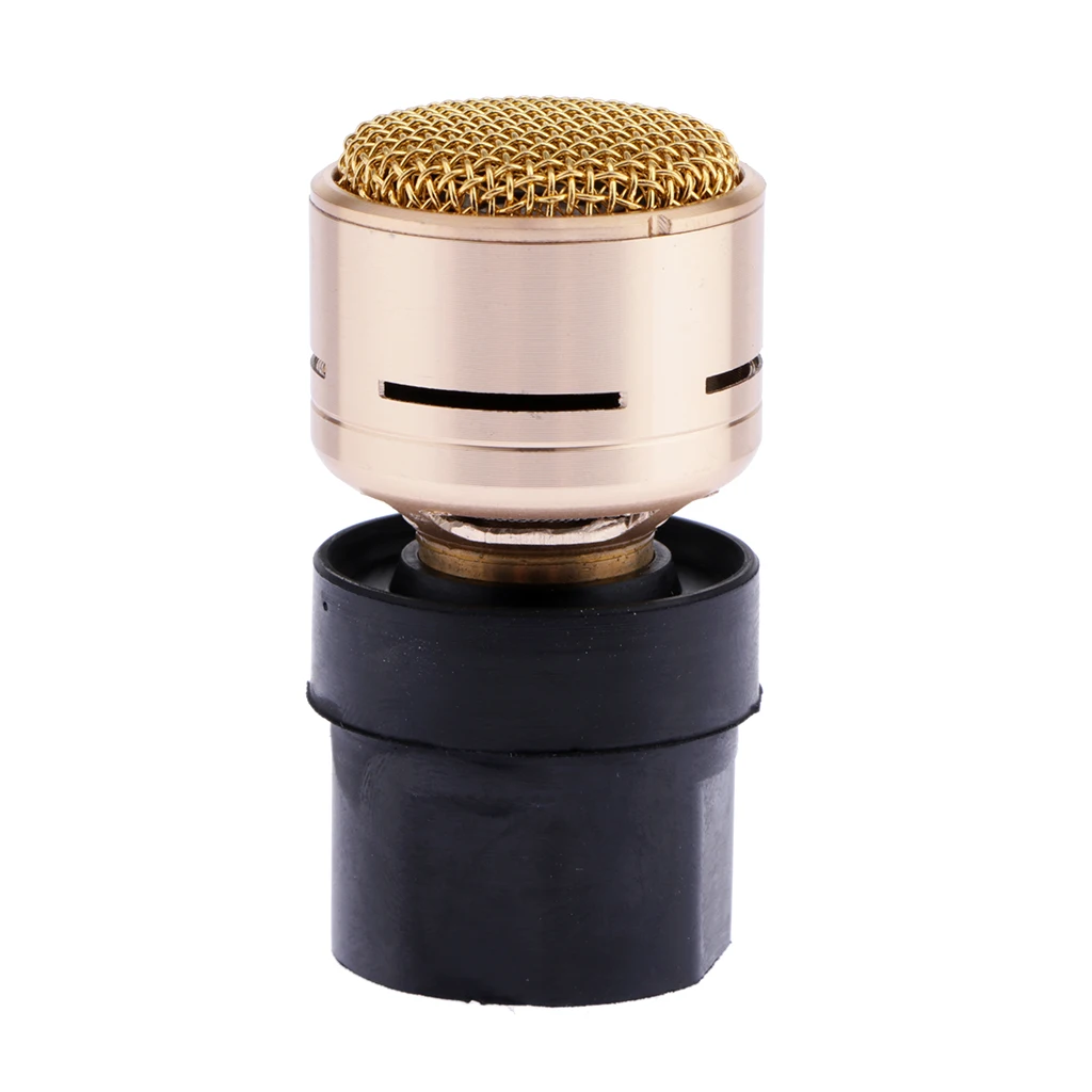 Dynamic Wireless/ Wired Microphone Core Capsules Cartridge Replacement Micro MIC Core for KTV Stage Performance and Meeting