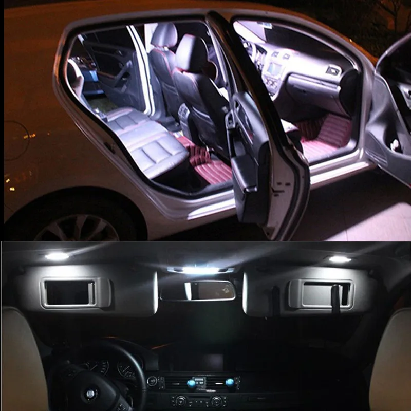23 pcs white LED interior light Kit Package for BMW X5 E70  2007-2014