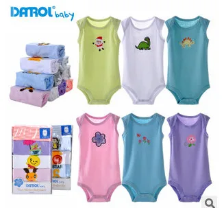 Free shipping  triangle cotton bodysuit with sleev...