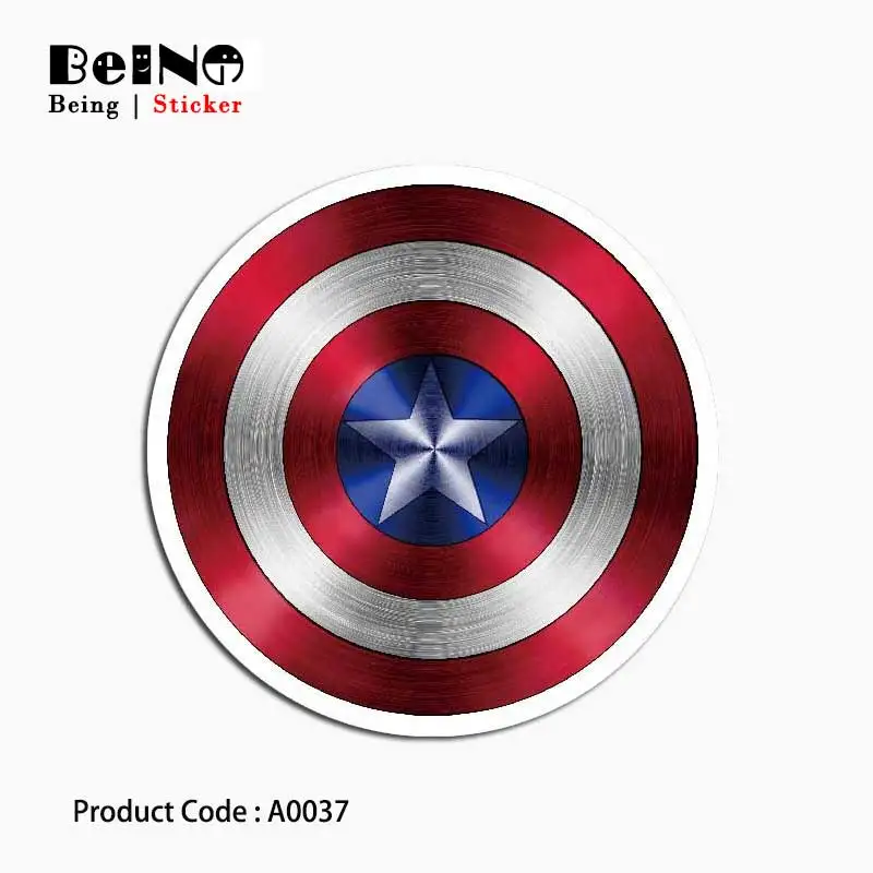 

Shield sticker logo fighting Vin cool waterproof suitcase box laptop guitar luggage skateboard bicycle toy lovely A0037 stickers