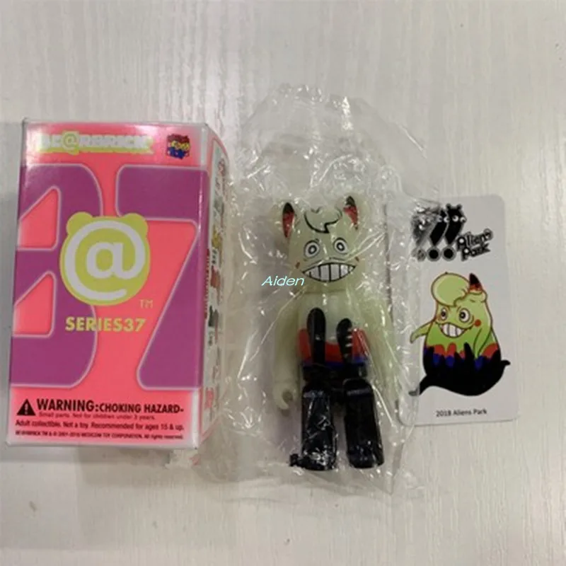 

3" Bearbrick Kaws BB Be@rbrick 100% Gloomy Original Fake BRIAN BASIC ARTIST PVC Action Figure Collectible Model Toy BOX 7CM Z825