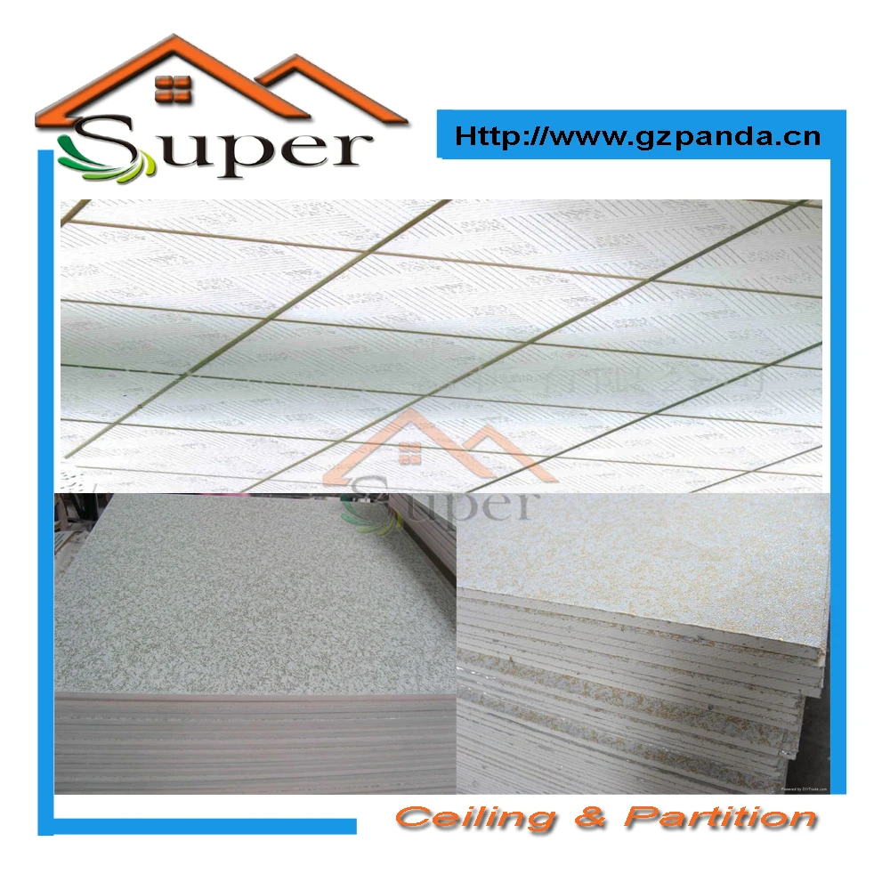 9mm Vinyl Faced Gypsum Board Ceiling Tiles On Aliexpress