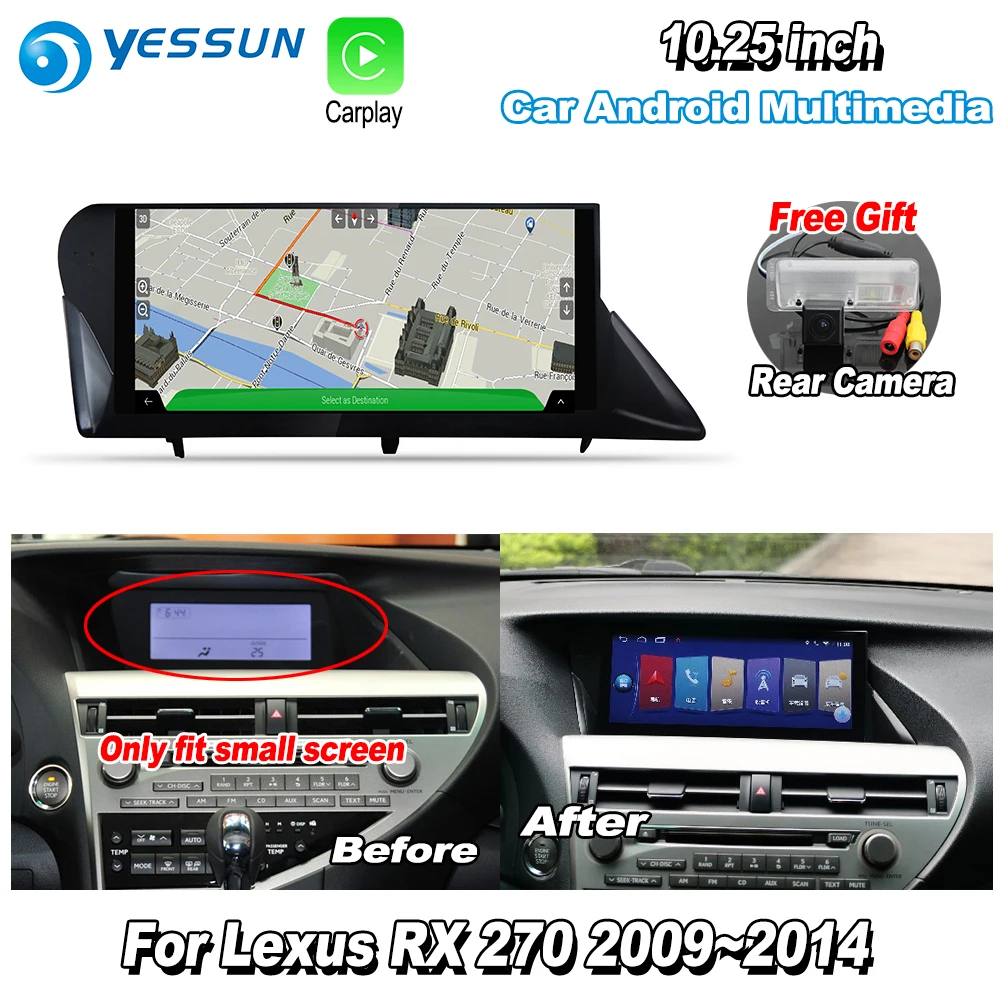 Для Lexus RX350 RX 350 2009~ 2012 2013 автомобиля HD Экран Android gps навигации мультимедийный плеер Радио Аудио Видео Стерео