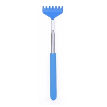Stainless Steel Back Scratcher Portable Adjustable Extend Body Anti Itching Stick Scraping Back Extendable Telescoping Relief