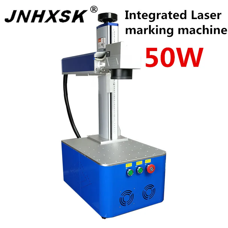 JNHXSK новый дизайн китайская 50 Вт 300x300 мм интегрированная волоконная лазерная