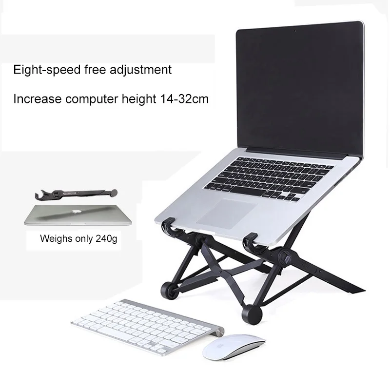 Best Buy Adjustable Angle Lapdesk Height Folding Laptop Stand For