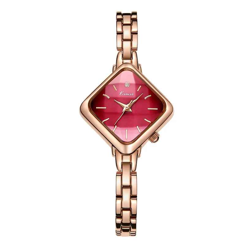 

Diamond watch female personality bracelet female watch quartz waterproof student women's steel belt