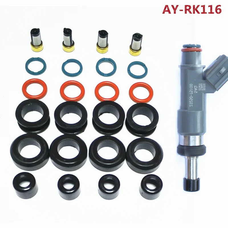 4sets fuel injector repair kit service kits For Toyota 2TRFE 2