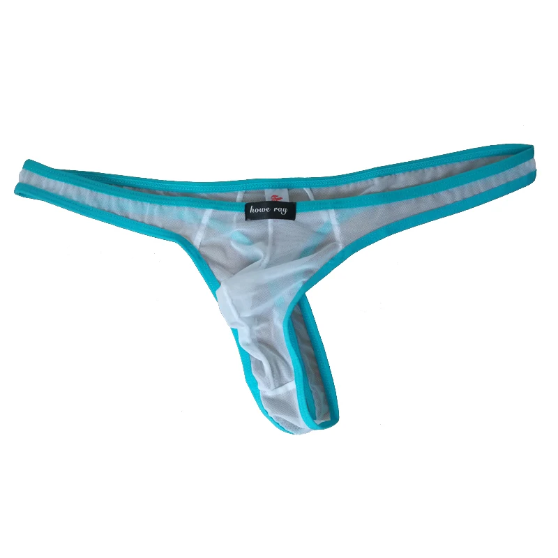 

Sexy Men U Convex Pouch Mesh G-String Transprant Jockstrap Underwear Sexy Stripe G String Men Thong Briefs Gay Wear Erotic Linge