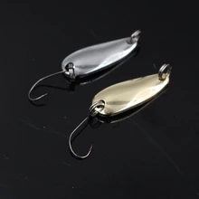 1pcs 3g One Hooks Flash Fishing Spoon High Quality Matel Shell Lure Sea/Laker Bait For Winter Ocean River Fishing Accessories