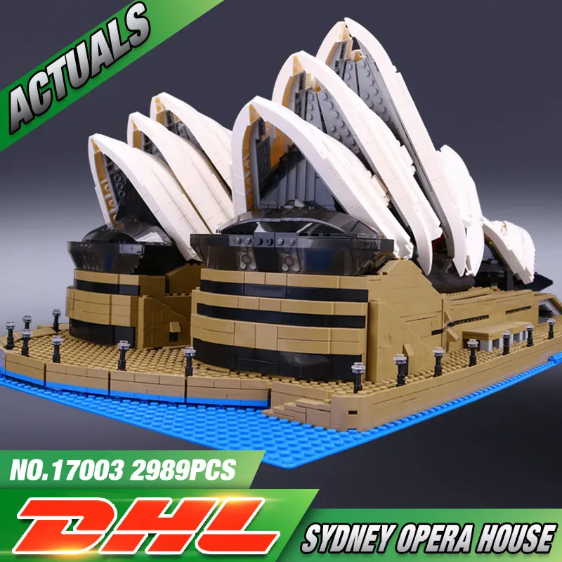 2989pcs Presale 2016 font b LEPIN b font 17003 Creator Sydney Opera House Model Building Kits