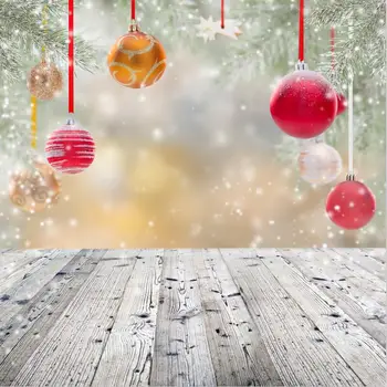 

SHENGYONGBAO 10x10ft Vinyl Custom Photography Backdrops Prop Christmas day theme Background HUC-041