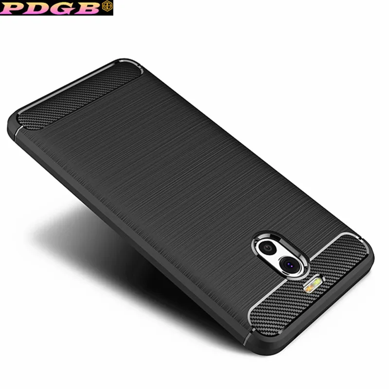 

PDGB Brushed TPU Case for Meizu M5s M5 M6 Note Note6 M6s S6 Meilan Carbon Fiber Silicone Soft Cover Meizu 15 Lite M15 16th Plus