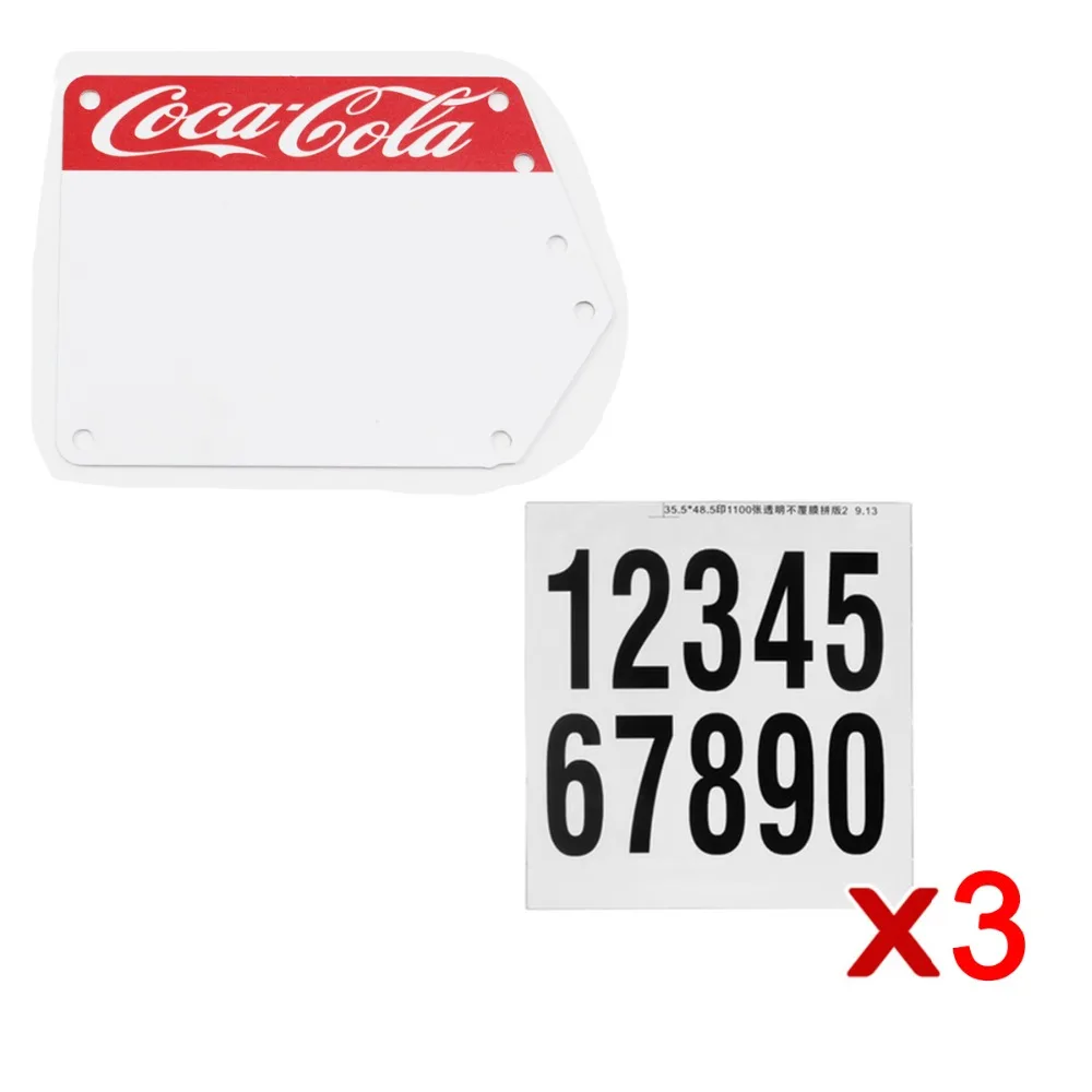SILVEROCK Custom Bike Racing Number Plate Stickers Decals Road Bike Triathlon Ironman Bicycle Plate