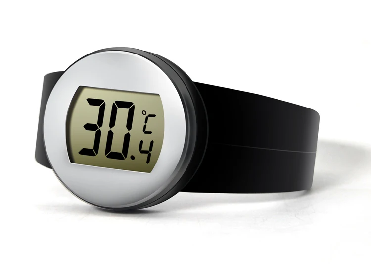 MOSEKO электронный ЖК-термометр для красного вина, цифровые часы для вина, измеритель температуры, автоматический термометр для вина, инструменты