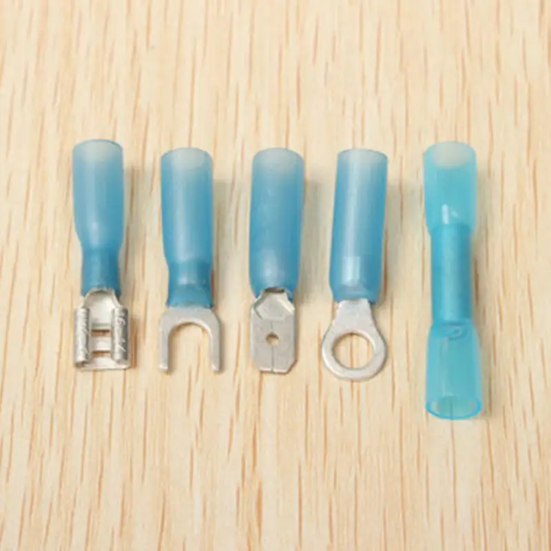 180Pcs Heat Shrink Electrical Connectors Waterproof Wire Solder Terminals Kits Crimp Terminal