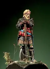 Scale Models 1 32 54mm Knight with War Axe 1330 50 54mm figure Historical WWII Resin